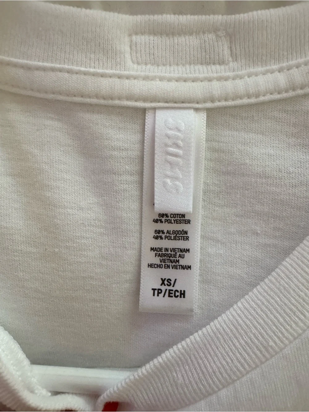skims basic white tee - Picture 2 of 2